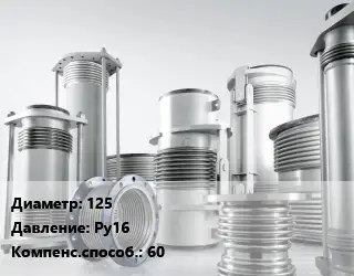 Компенсатор 125 Ру16 60